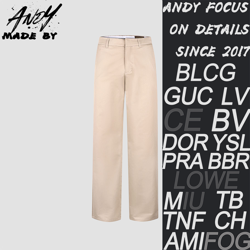 Leather Label Silk-cotton Crepe Casual Pants
