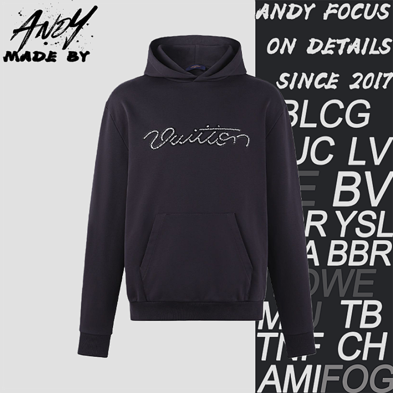 Beaded Embroidery Hoodie