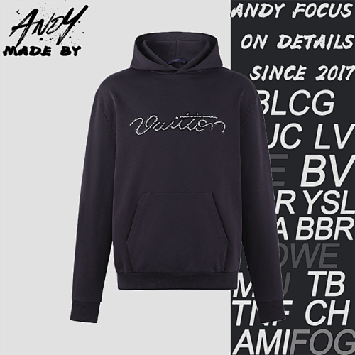 Beaded Embroidery Hoodie