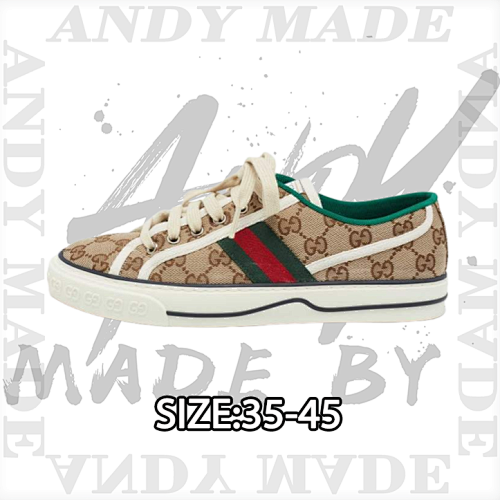 Tennis Print Sneaker Gucci Canvas Shoes Series Full Gif