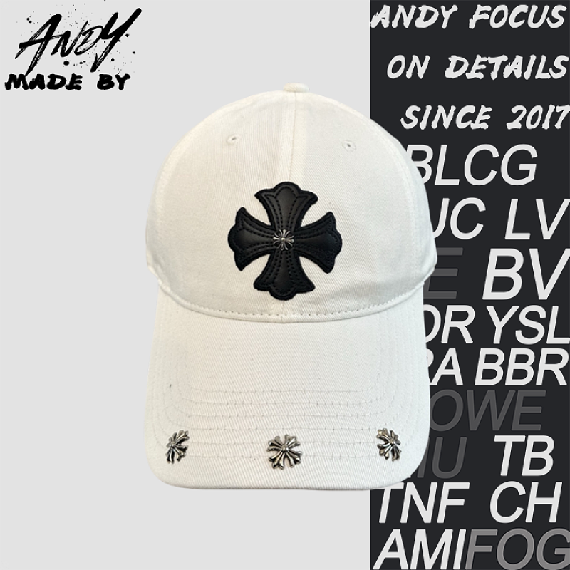 Cross-patterned High-quality Baseball Cap