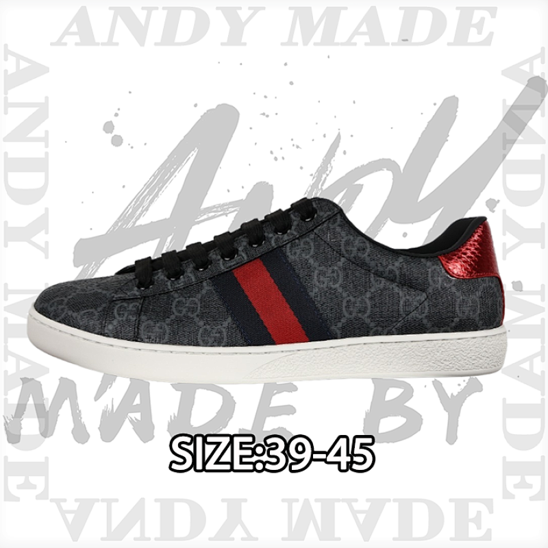 Gucci Ace Low Sneaker Series Low-top Retro Versatile