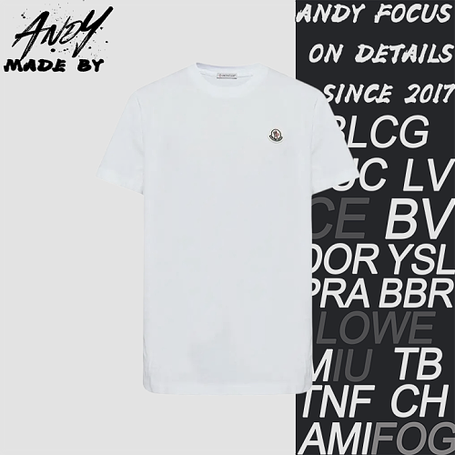 Solid-Color Short-Sleeve Crewneck T-Shirt With Logo