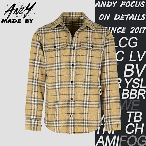 Wool Plaid Shirt Jacket