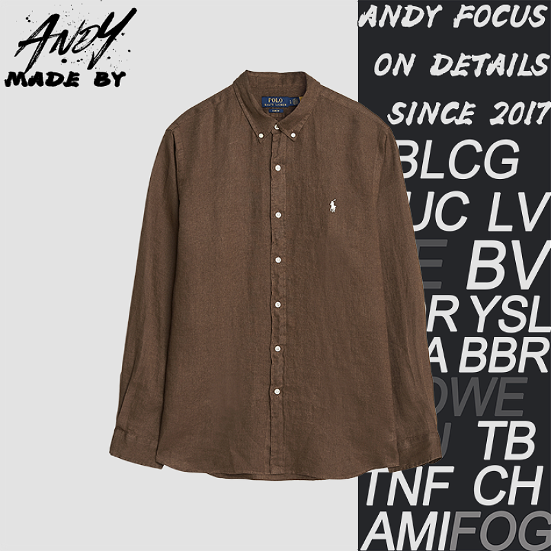 Linen Shirt Brown