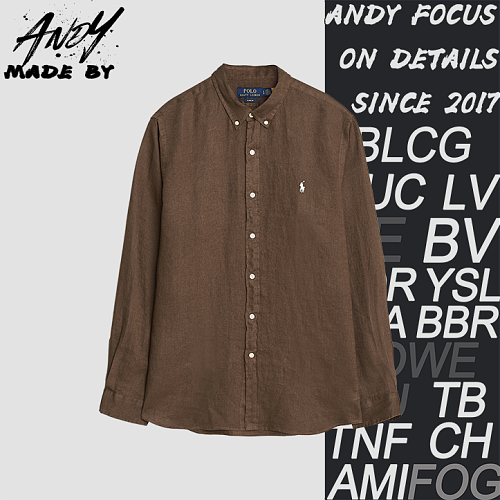 Linen Shirt Brown