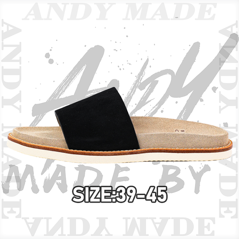 35 Logo Suede Flip Flops