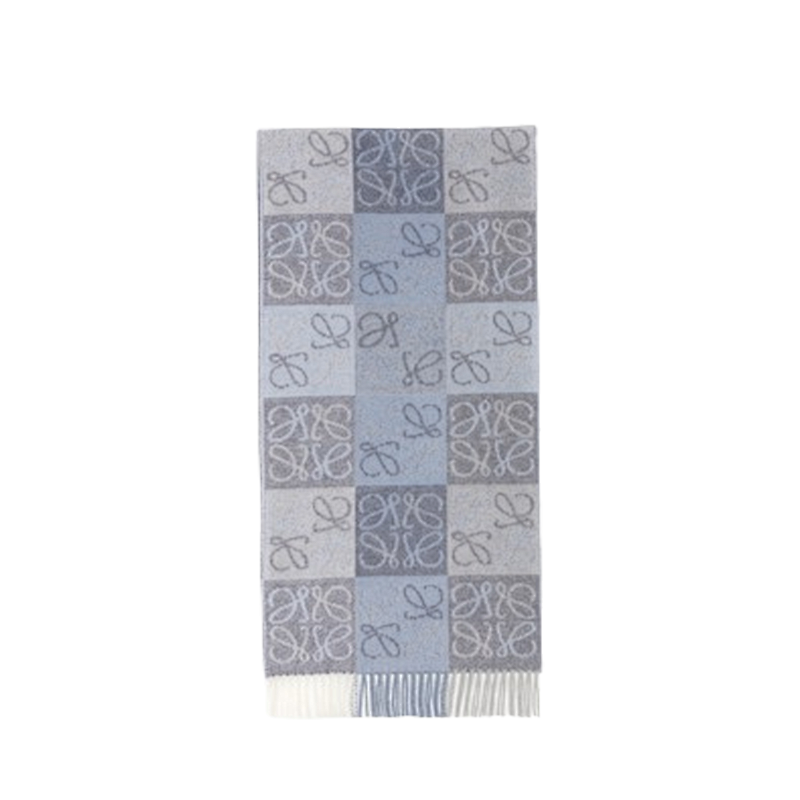 Loewe Luoyiwei Scarf In Grey