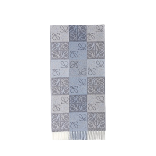 Loewe Luoyiwei Scarf In Grey