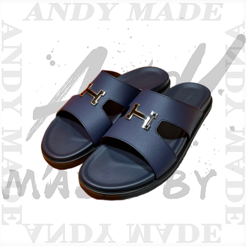 Hermès Oran Cowhide H-shaped SlippersItem ID