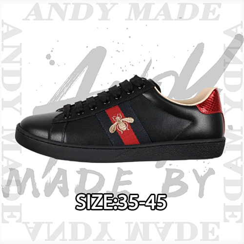 Gucci Ace Low Sneaker Series Low-top Retro Versatile