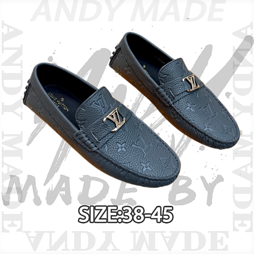 High-quality Replica Louis Vuitton Classic Men's Loafers Featuring Soft Leather Premium El