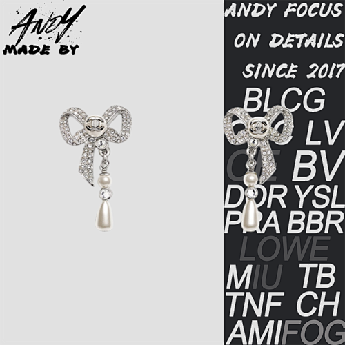 Chanel Bow Earrings
