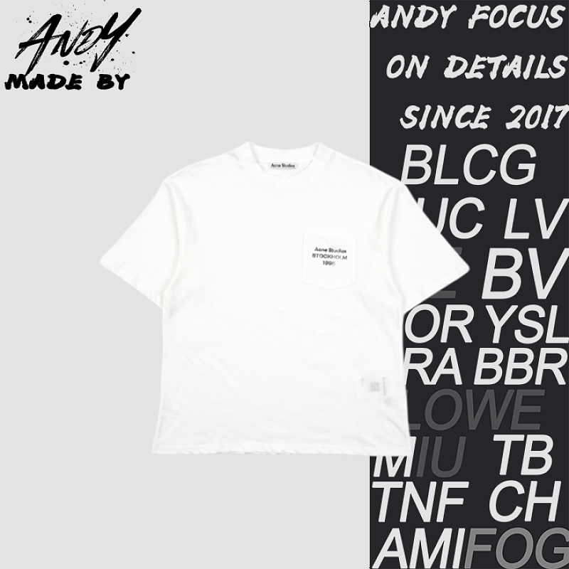 Acne Studios Logo Pocket Short Sleeve