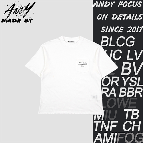 Acne Studios Logo Pocket Short Sleeve