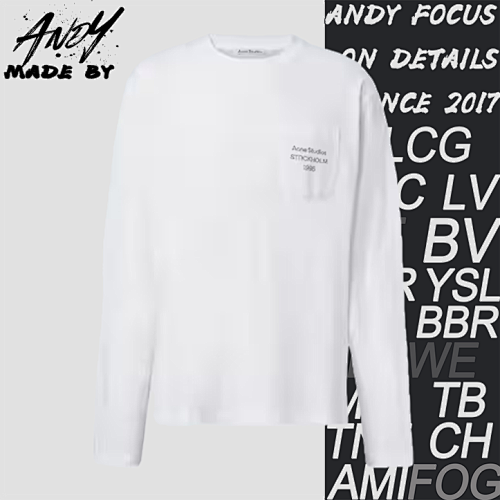 Pocket Letter Print Long Sleeve