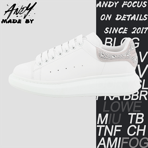 Alexander McQueen A Lexander McQueen White Shoes