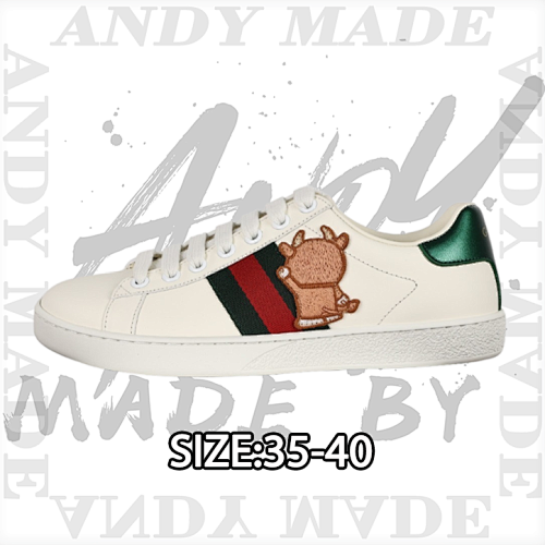 Gucci Ace Low Sneaker Series Low-top Retro Versatile