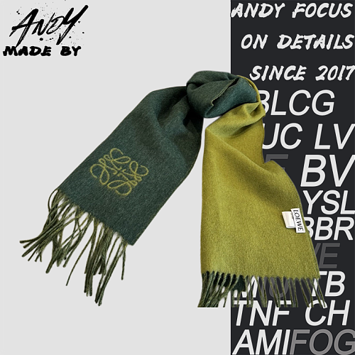 Loewe Double-sided Two-color Scarf