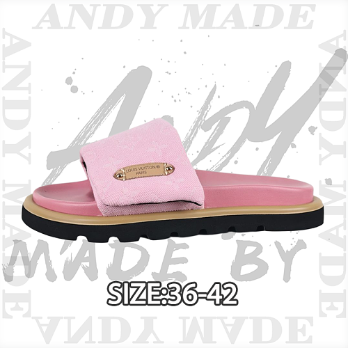 Reading Glasses Print Open-toe Slide Sandals Pink