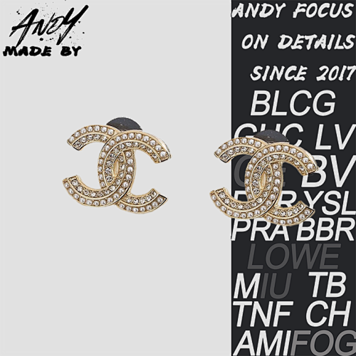 Classic Double C Stud Earrings