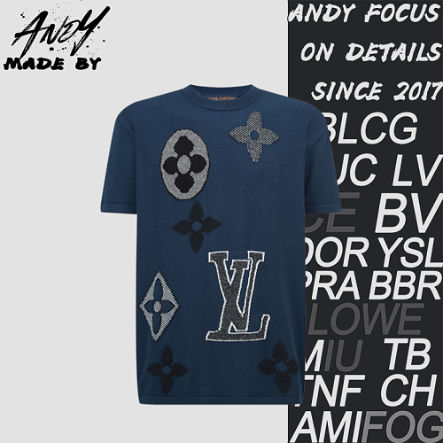 Louis Vuitton Jacquard Large Logo Knitwear