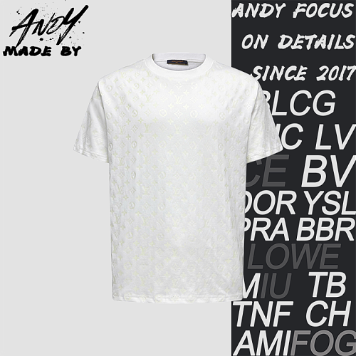 Short-sleeve Shirt Fully Printed With Luminous Patterns