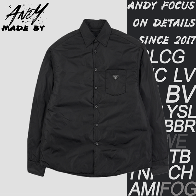 Recycled Nylon Pad Thin Cotton Jacket