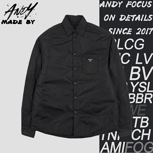 Recycled Nylon Pad Thin Cotton Jacket