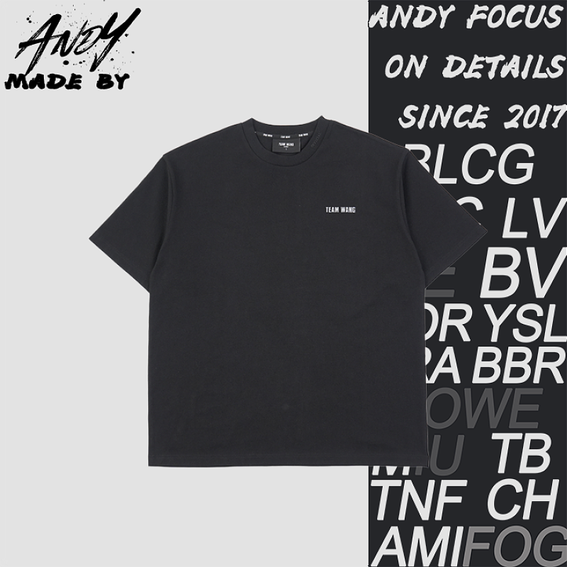 First Generation Reflective Letter Print T-Shirt