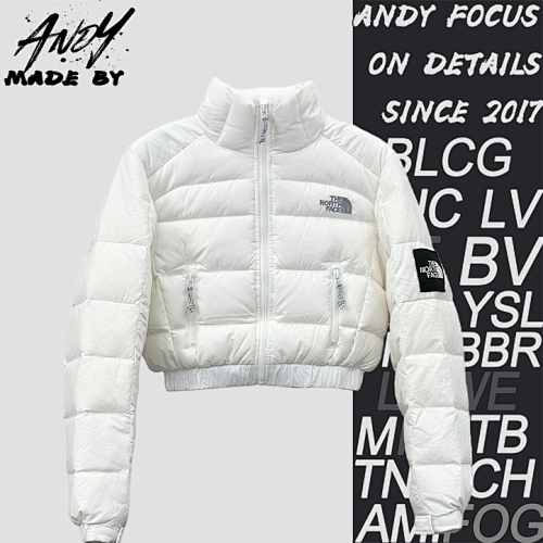 American Plaid Short Stitching Down Jacket