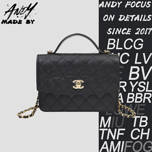 Chanel Single Double Shoulder Crossbody Bag