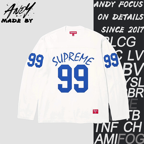 Supreme 99 Letter Long-Sleeve T-Shirt