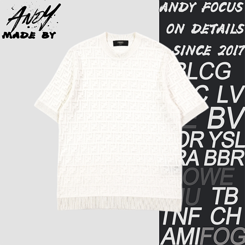 All-over Letter Print Short-sleeved Shirt