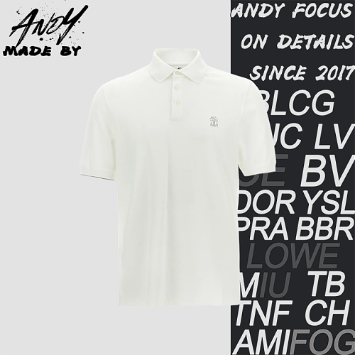 Badge Print Polo Shirt