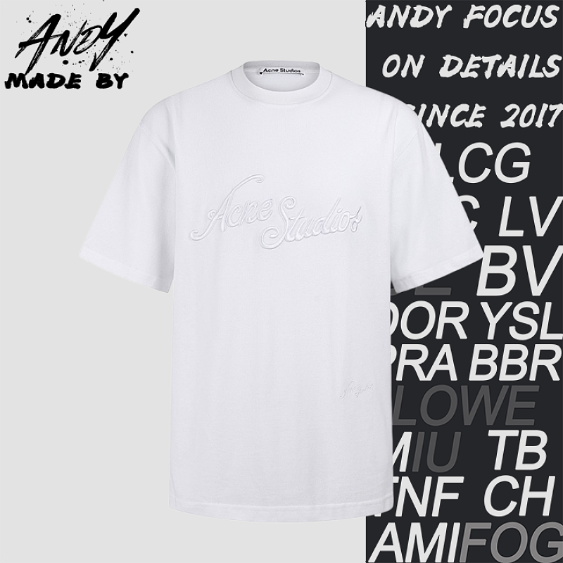 Embroidered Logo Crew Neck Short Sleeve T-Shirt