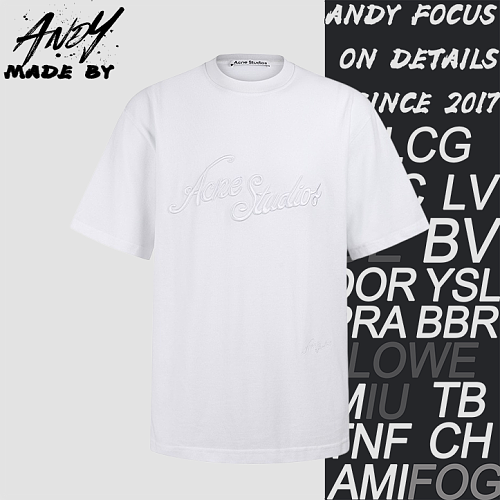 Embroidered Logo Crew Neck Short Sleeve T-Shirt
