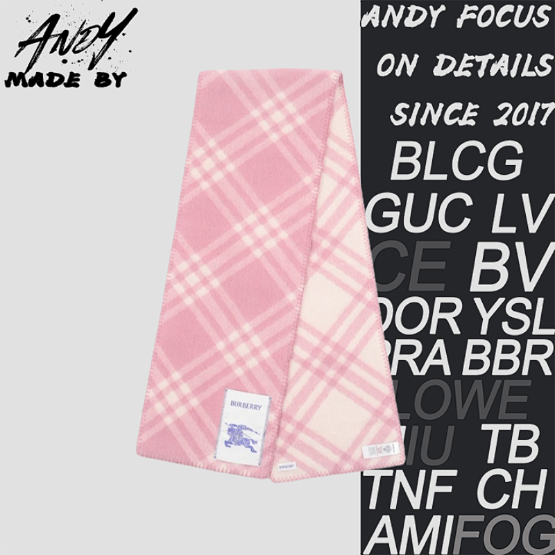 B Urberry Pink Scarf