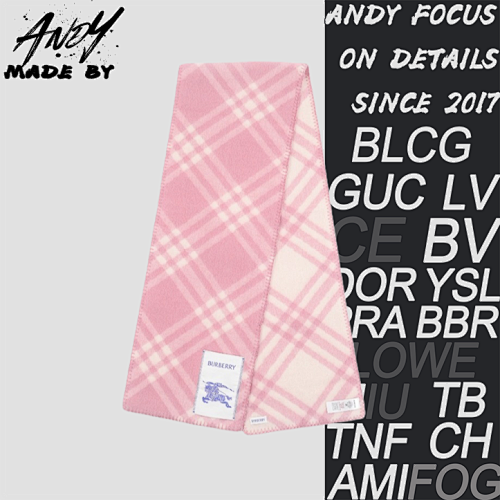 B Urberry Pink Scarf