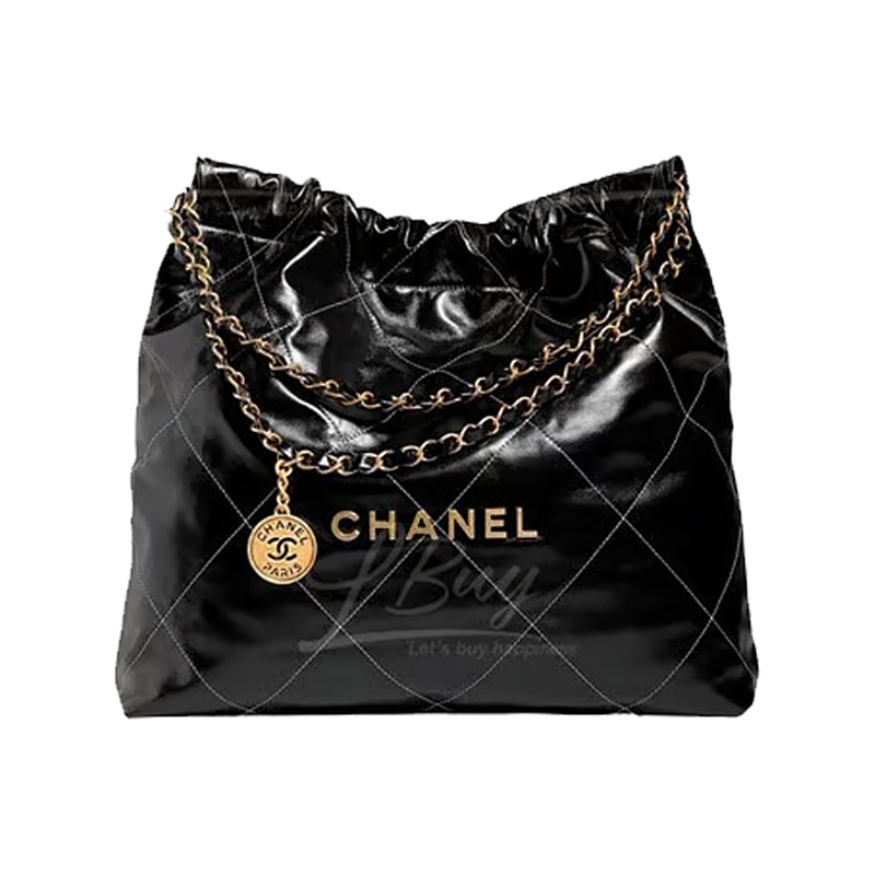 Chanel C Hanel Garbage Bag Used Bag Medium Size