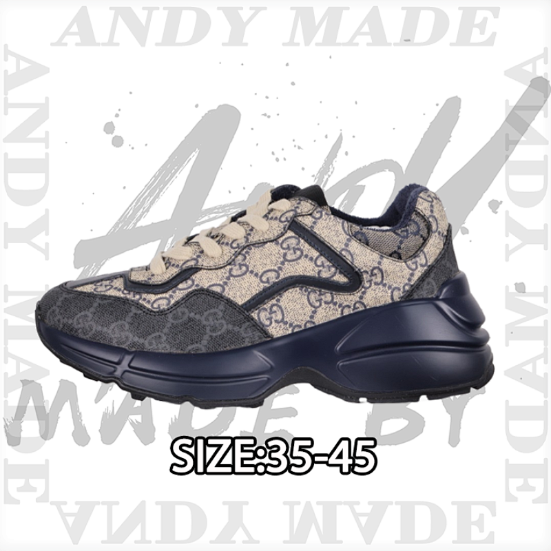 A2 Guangdong Channel 30 Colorways Top-of-the-line Gucci Rhyton Retro Dad Shoes