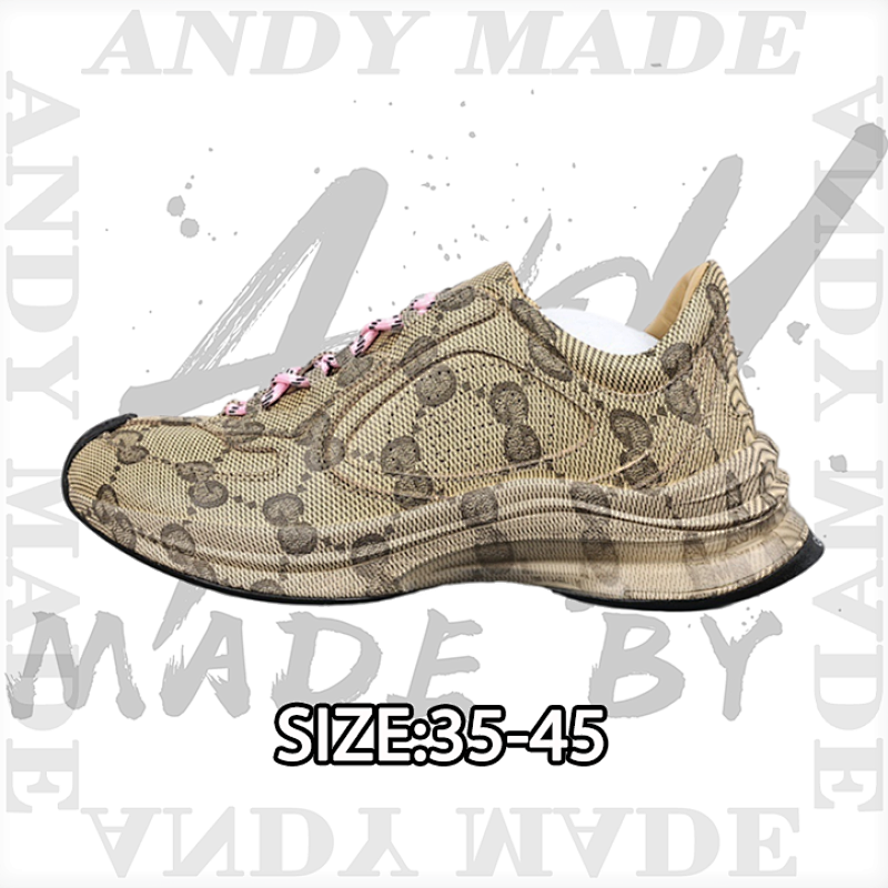 Gucci G Home Run Series Casual Sports Dad Running Shoes