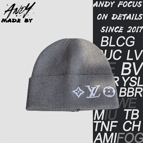Off-White Knitted Hat