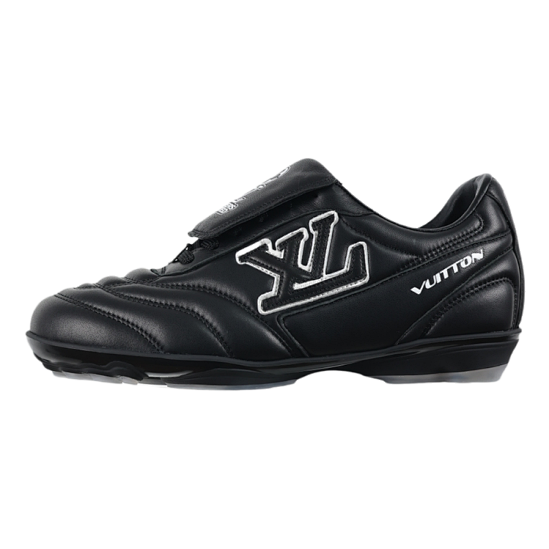 Louis Vuitton L V Lw22 Footprint Sneakers Black
