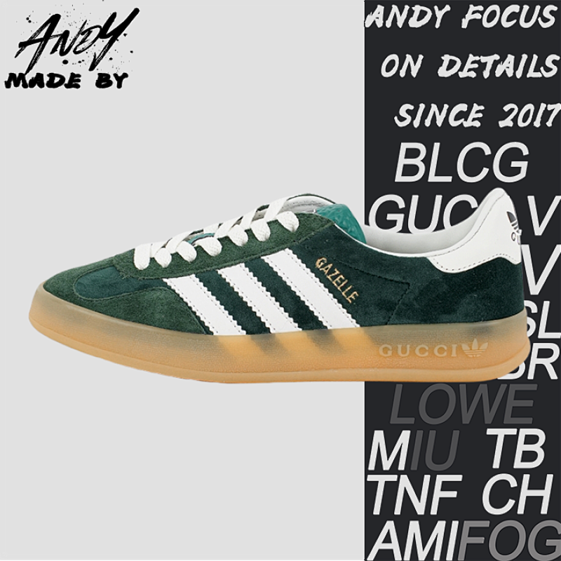 Gucci G Ucci X Adidas Color Blocked Training Series Board Shoes