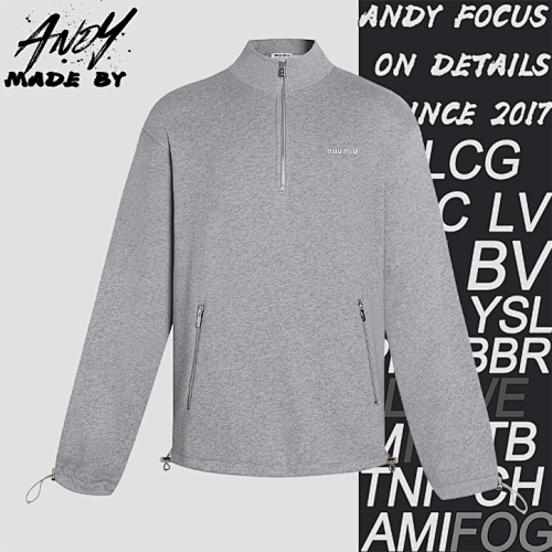 Collar Long-sleeved Sweatshirt