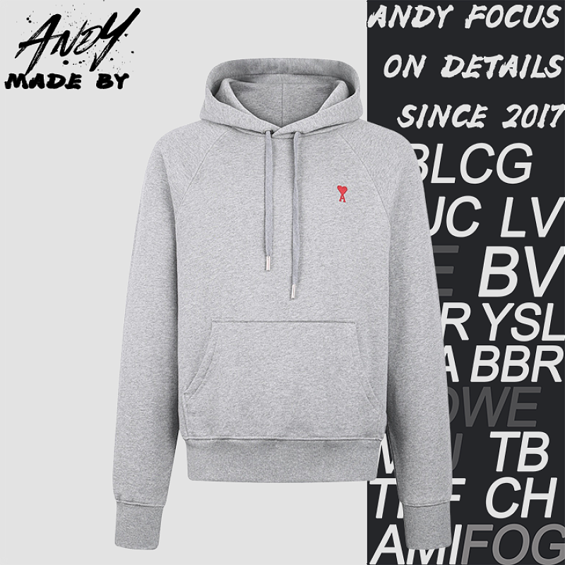 Red Adc Embroidered Cotton Pullover Sweatshirt