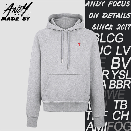 Red Adc Embroidered Cotton Pullover Sweatshirt