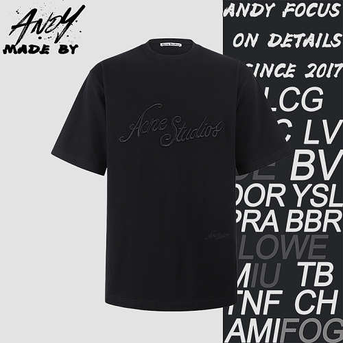 Embroidered Logo Crew Neck Short Sleeve T-Shirt