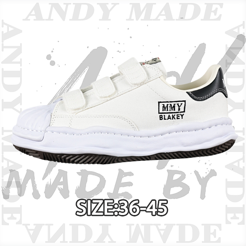 Velcro Fully Vulcanized Slip-on Shoes White